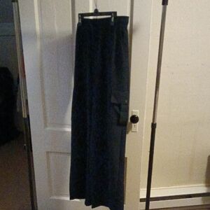 Elle Dark Blue Wide Leg Pants